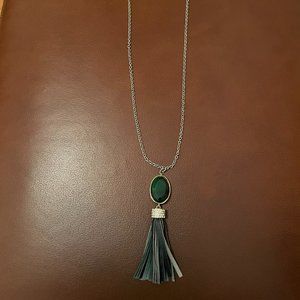 Ann Taylor, Tassel Pendant Necklace